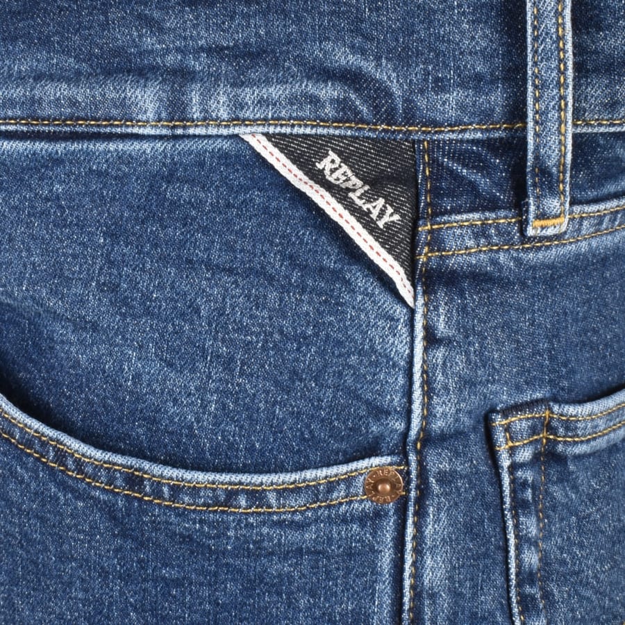 Replay blue jeans top